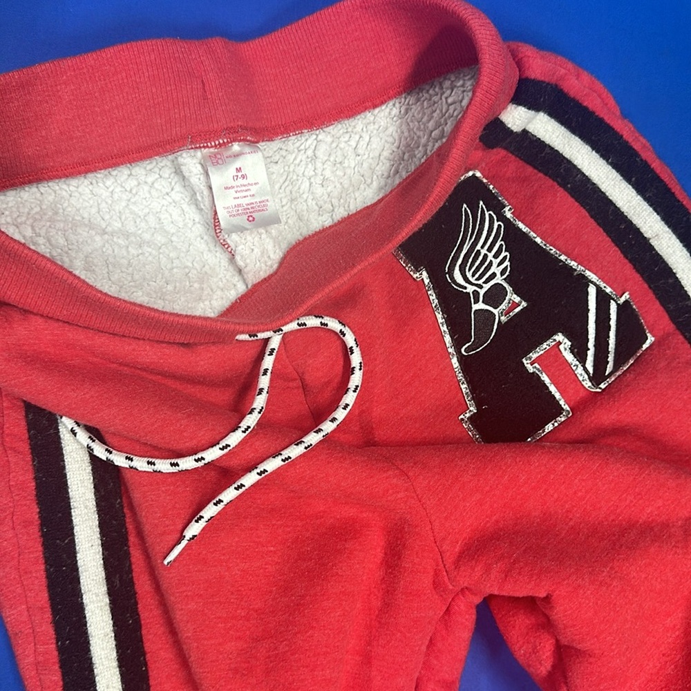 🌸buy 2 get 1 free Medium red fleece lined sweatpants